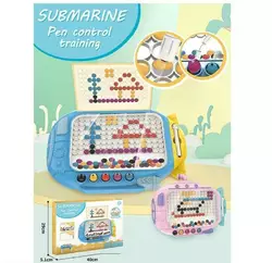 Магнітна мозаїка 666-2 A (36) 2 кольори, стилус, 8 двосторонніх карток із завданнями, магнітна риболовля, в коробці Магнітна мозаїка 666-2 A (36) 2 кольори, стилус, 8 двосторонніх карток із завданнями, магнітна риболовля, в коробці