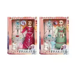 Лялька D 1207 (96/2) 2 види, висота 29 см, діадема, паличка, фігурка, в коробці Лялька D 1207 (96/2) 2 види, висота 29 см, діадема, паличка, фігурка, в коробці