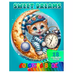 гр Розмальовка 18 кольорових малюнків "Sweet Dreams" 9789655322859 (50) "Jumbi" гр Розмальовка 18 кольорових малюнків "Sweet Dreams" 9789655322859 (50) "Jumbi"