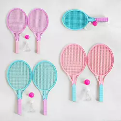 Набір ракеток 5001 (360) 3 кольори, 2 штуки, м`ячик, воланчик, в сітці, ВИДАЄТЬСЯ ТІЛЬКИ МІКС ВИДІВ Набір ракеток 5001 (360) 3 кольори, 2 штуки, м`ячик, воланчик, в сітці, ВИДАЄТЬСЯ ТІЛЬКИ МІКС ВИДІВ