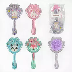 Щітка для волосся C 57927 (360) 4 види, “Мила тваринка”, ВИДАЄТЬСЯ ТІЛЬКИ МІКС ВИДІВ Щітка для волосся C 57927 (360) 4 види, “Мила тваринка”, ВИДАЄТЬСЯ ТІЛЬКИ МІКС ВИДІВ