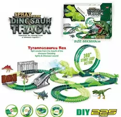 Трек 354 (18/2) світло, звук, дино майданчик, 225 елементів, довжина треку 500 см, аксесуари, в коробці Трек 354 (18/2) світло, звук, дино майданчик, 225 елементів, довжина треку 500 см, аксесуари, в коробці