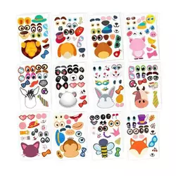 Наліпки LY 63051 (150) 36 сторінок, 12 тварин, в пакеті Наліпки LY 63051 (150) 36 сторінок, 12 тварин, в пакеті