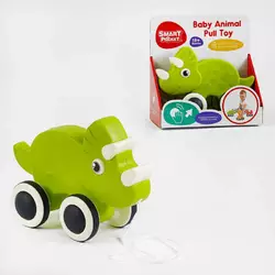 Каталка S-Y 016 (36) “Динозавр”, колеса з пискавками, в коробці Каталка S-Y 016 (36) “Динозавр”, колеса з пискавками, в коробці