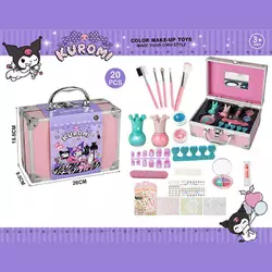 Набір косметики 768-78 C (60) тіні, блискітки, помада, аксесуари для манікюру, пензлики для макіяжу, у валізі Набір косметики 768-78 C (60) тіні, блискітки, помада, аксесуари для манікюру, пензлики для макіяжу, у валізі