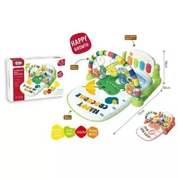 Килимок 668-219 (24) 2 кольори, 4 брязкальця-підвіски, на батарейках, підсвічування, мелодії, зміна режимів, піаніно, регулювання гучності, в коробці Килимок 668-219 (24) 2 кольори, 4 брязкальця-підвіски, на батарейках, підсвічування, мелодії, зміна режимів, піаніно, регулювання гучності, в коробці