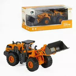 Спецтехніка CLM 21 A (96/2) бульдозер, металевий ківш, інерція, металопластик, в коробці Спецтехніка CLM 21 A (96/2) бульдозер, металевий ківш, інерція, металопластик, в коробці