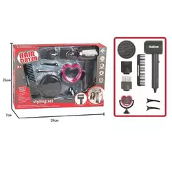 Набір перукаря YF 820 D-2 (42/2) функціональний фен, на батарейках, аксесуари, в коробці Набір перукаря YF 820 D-2 (42/2) функціональний фен, на батарейках, аксесуари, в коробці