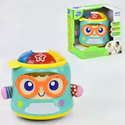 Музыкальная игра 3122 Счастливый младенец (12) "Hola" звук, свет, движение, английская озвучка, в коробке Музыкальная игра 3122 Счастливый младенец (12) "Hola" звук, свет, движение, английская озвучка, в коробке