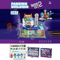 Трек 2023-35 (12) 3 рівні, 4 машинки, 2 герої, підсвічування, мелодія, автоматичний підіймач, в коробці Трек 2023-35 (12) 3 рівні, 4 машинки, 2 герої, підсвічування, мелодія, автоматичний підіймач, в коробці