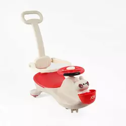 Каталка-толокар JOY LD-407-29 (1) колеса PU зі світлом, музика та світло, захисний бампер, батьківська ручка, в коробці Каталка-толокар JOY LD-407-29 (1) колеса PU зі світлом, музика та світло, захисний бампер, батьківська ручка, в коробці