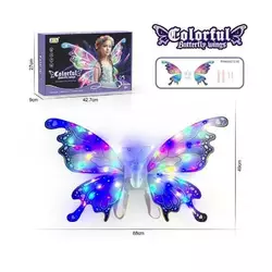 Крила 3630 (12) музика, підсвічування, рухаються, ремінці, в коробці Крила 3630 (12) музика, підсвічування, рухаються, ремінці, в коробці