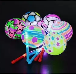 М`яч гумовий C 72545 (500) діаметр 17 см, паличка, підсвічування, 3 режими, від батарейок, у пакеті, ВИДАЄТЬСЯ ТІЛЬКИ МІКС ВИДІВ М`яч гумовий C 72545 (500) діаметр 17 см, паличка, підсвічування, 3 режими, від батарейок, у пакеті, ВИДАЄТЬСЯ ТІЛЬКИ МІКС ВИДІВ