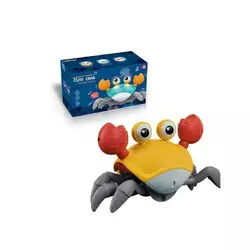 Краб QC 1 Y (60) вбудований акумулятор 5 V, мелодія, підсвічування, сенсори руху, в коробці Краб QC 1 Y (60) вбудований акумулятор 5 V, мелодія, підсвічування, сенсори руху, в коробці