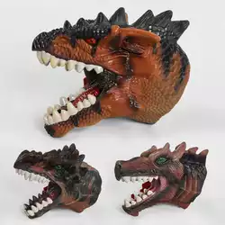 Голова динозавра Q 9899-783 (48/3) 3 види, гумова, 1шт в пакеті Голова динозавра Q 9899-783 (48/3) 3 види, гумова, 1шт в пакеті