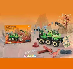 Конструктор J 6615 (18/2) 238 деталей, інструменти, ігрові фігурки, гумові шини, в коробці Конструктор J 6615 (18/2) 238 деталей, інструменти, ігрові фігурки, гумові шини, в коробці