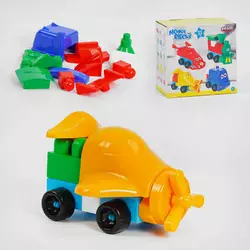 Конструктор-машина 03-213 Pilsan (12) 4 варіанти збірки, 22 деталі, у коробці Конструктор-машина 03-213 Pilsan (12) 4 варіанти збірки, 22 деталі, у коробці