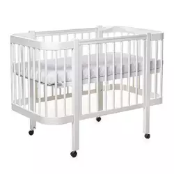 гр Ліжечко БУК "Світанок" колір - білий, без шухляди DS-9013 (1) маятниковий механізм гр Ліжечко БУК "Світанок" колір - білий, без шухляди DS-9013 (1) маятниковий механізм