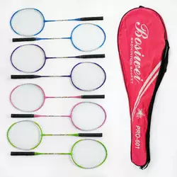 Бадмінтон С 64758 (50) "TK Sport", 4 кольори, 2 ракетки, металевий каркас, в чохлі, ВИДАЄТЬСЯ ТІЛЬКИ МІКС ВИДІВ Бадмінтон С 64758 (50) "TK Sport", 4 кольори, 2 ракетки, металевий каркас, в чохлі, ВИДАЄТЬСЯ ТІЛЬКИ МІКС ВИДІВ