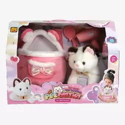 Кошеня 933-141 E (8/2) звук серцебиття, сумка-переноска, пляшечка, фен, щітка, в коробці Кошеня 933-141 E (8/2) звук серцебиття, сумка-переноска, пляшечка, фен, щітка, в коробці