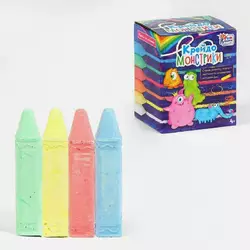 гр Крейда "Крейдо-Монстрики" 53710 (24) "4FUN Game Club", 12 штук, 4 кольори, у коробці гр Крейда "Крейдо-Монстрики" 53710 (24) "4FUN Game Club", 12 штук, 4 кольори, у коробці