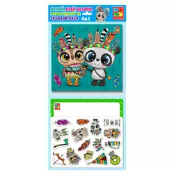 гр Набір для творчості 4 в 1 "Пухнасті індіанці" (24) VT4210-12 "Vladi Toys" гр Набір для творчості 4 в 1 "Пухнасті індіанці" (24) VT4210-12 "Vladi Toys"