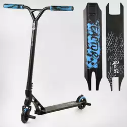 Самокат трюковый RC-11108 Best Scooter (4) "Reactor" HIC-система, ПЕГИ, алюминиевый диск и дека, колёса PU, d=110мм, ширина руля 55 см Самокат трюковый RC-11108 Best Scooter (4) "Reactor" HIC-система, ПЕГИ, алюминиевый диск и дека, колёса PU, d=110мм, ширина руля 55 см