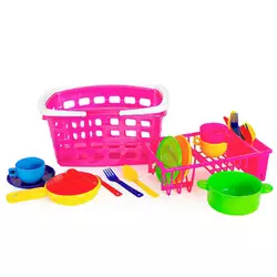 гр "Кошик з ручкою, з посудом" 093/2 (10) "Bamsic" гр "Кошик з ручкою, з посудом" 093/2 (10) "Bamsic"