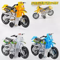 Мотоцикл 669-10 (360/2) 3 види, інерція, 17 см, в пакеті Мотоцикл 669-10 (360/2) 3 види, інерція, 17 см, в пакеті