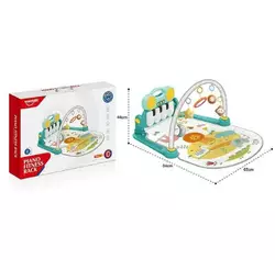 Килимок HE 0635 (12) знімна панель, пискавки, підсвічування, Bluetooth, мелодії, 5 підвісок, люстерко, режими гучності, в коробці Килимок HE 0635 (12) знімна панель, пискавки, підсвічування, Bluetooth, мелодії, 5 підвісок, люстерко, режими гучності, в коробці