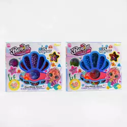 Набір бісеру 338-1045 /1046 (120/2) "Мушля", 2 види, різні види намистин, ниточка, в коробці Набір бісеру 338-1045 /1046 (120/2) "Мушля", 2 види, різні види намистин, ниточка, в коробці