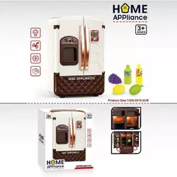 Холодильник 6906 A (80/2) розмір - 13х9.5х19 см, підсвічування, мелодія, рухомі елементи, муляжі продуктів, полички, на батарейках, в коробці Холодильник 6906 A (80/2) розмір - 13х9.5х19 см, підсвічування, мелодія, рухомі елементи, муляжі продуктів, полички, на батарейках, в коробці