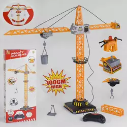 Кран на дистанційному керуванні 1561 H (12) на батарейках, світло, в коробці Кран на дистанційному керуванні 1561 H (12) на батарейках, світло, в коробці