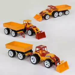 гр Трактор+ковш+прицеп 007/2 (4) "BAMSIC" гр Трактор+ковш+прицеп 007/2 (4) "BAMSIC"