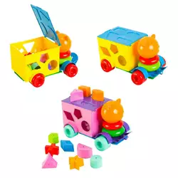 гр Розвивальна машинка "Тигреня" 39177 (24) 2 кольори, "Tigres", 21 елемент, сортер, в сітці гр Розвивальна машинка "Тигреня" 39177 (24) 2 кольори, "Tigres", 21 елемент, сортер, в сітці