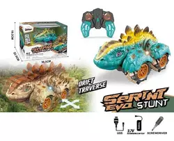 Машина на радіокеруванні 989-39 (18) “Динозавр”, підсвічування, акум. 3,7 V, пульт 2,4 G, гумові колеса, в коробці Машина на радіокеруванні 989-39 (18) “Динозавр”, підсвічування, акум. 3,7 V, пульт 2,4 G, гумові колеса, в коробці