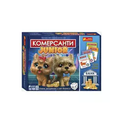 гр Настільна гра "Комерсанти. Junior" 10120162У 5868У (12) "Ранок" гр Настільна гра "Комерсанти. Junior" 10120162У 5868У (12) "Ранок"