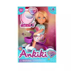 Лялька з аксесуарами 606026 (96) висота ляльки - 13 см, шарнірні суглоби, триколісний велосипед, козирок, в коробці Лялька з аксесуарами 606026 (96) висота ляльки - 13 см, шарнірні суглоби, триколісний велосипед, козирок, в коробці