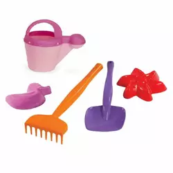 гр Набір для піску "Фантазія" 39059 (25) "Tigres", 5 елементів, лійка, грабельки, лопатка, 2 формочки, в сітці гр Набір для піску "Фантазія" 39059 (25) "Tigres", 5 елементів, лійка, грабельки, лопатка, 2 формочки, в сітці