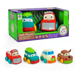 Набір машин 6510-2 (36/2) 2 види, пискавка, 2 штуки, в коробці Набір машин 6510-2 (36/2) 2 види, пискавка, 2 штуки, в коробці