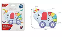 Піаніно НЕ 0546 (48) на батарейках, звук, на листі Піаніно НЕ 0546 (48) на батарейках, звук, на листі