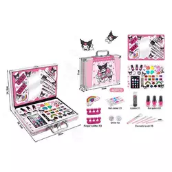 Косметика FT 2076 A (36) 40 елементів, тіні, глітер, помада, лаки для нігтів, накладні нігті, пензлики для макіяжу, пилочка, розділювачі, у валізі Косметика FT 2076 A (36) 40 елементів, тіні, глітер, помада, лаки для нігтів, накладні нігті, пензлики для макіяжу, пилочка, розділювачі, у валізі