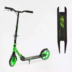 Самокат двухколесный "Skyper" S - 95019 (4) "Sirius", салатово-черный, колеса PU 200 мм, 1 аммортизатор, ручной тормоз, в коробке Самокат двухколесный "Skyper" S - 95019 (4) "Sirius", салатово-черный, колеса PU 200 мм, 1 аммортизатор, ручной тормоз, в коробке