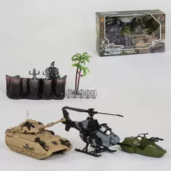 Набір військової техніки HW-M 2901 (24) в коробці Набір військової техніки HW-M 2901 (24) в коробці