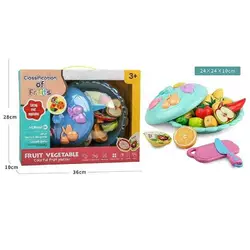 Набір продуктів 130 B (24/2) фрукти, овочі, ніж, дошка для нарізання, в коробці Набір продуктів 130 B (24/2) фрукти, овочі, ніж, дошка для нарізання, в коробці