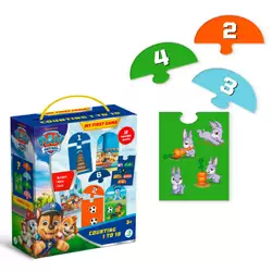 гр Навчальна гра Paw Patrol "Лічба від 1 до 10" 200621 (160) "DoDo", пазли, цифри, в коробці гр Навчальна гра Paw Patrol "Лічба від 1 до 10" 200621 (160) "DoDo", пазли, цифри, в коробці