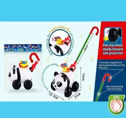 Каталка 0523 (60/2)  пискавка, рухомі елементи, 21х15.4х46 см, в пакеті Каталка 0523 (60/2)  пискавка, рухомі елементи, 21х15.4х46 см, в пакеті