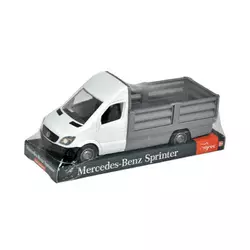 гр Автомобіль "Mercedes-Benz Sprinter" бортовий (білий) на планшетці 39671 (6) "Tigres" гр Автомобіль "Mercedes-Benz Sprinter" бортовий (білий) на планшетці 39671 (6) "Tigres"