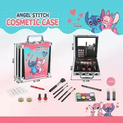 Косметика FT 2104 E (48) 15 елементів, дзеркальце, тіні, помади, блискітки, пензлі, накладні нігті, у валізі Косметика FT 2104 E (48) 15 елементів, дзеркальце, тіні, помади, блискітки, пензлі, накладні нігті, у валізі