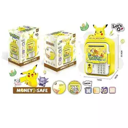 Сейф WF 3023 PK (60/2) звуки, підсвічування, наліпки, іграшкові гроші, в коробці Сейф WF 3023 PK (60/2) звуки, підсвічування, наліпки, іграшкові гроші, в коробці